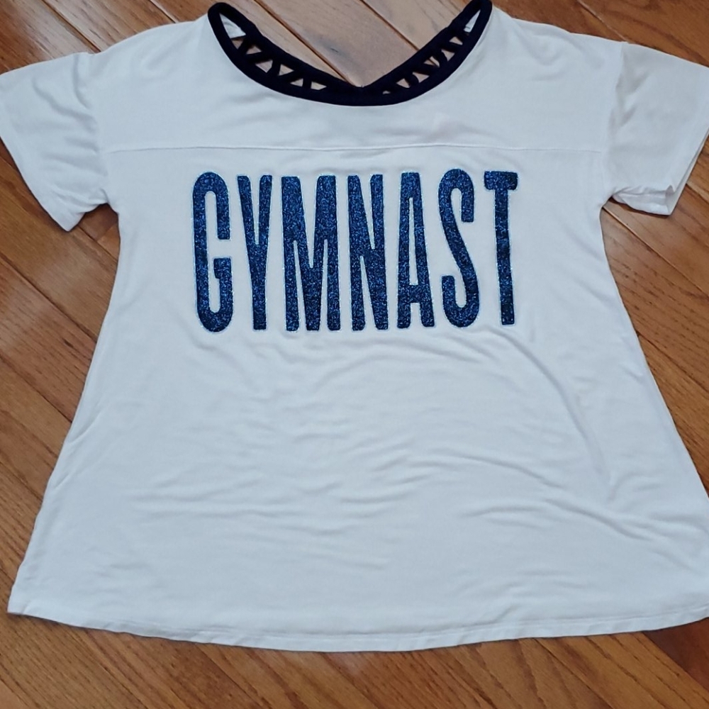 Justice girls activewear top
